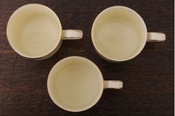 イギリスビンテージ　minton(ミントン) ST James(セントジェームズ)　トリオ3客セット(洋食器)(1)