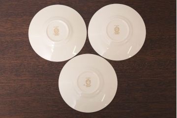 イギリスビンテージ　minton(ミントン) ST James(セントジェームズ)　トリオ3客セット(洋食器)(1)