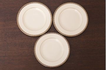 イギリスビンテージ　minton(ミントン) ST James(セントジェームズ)　トリオ3客セット(洋食器)(1)