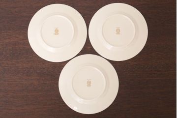 イギリスビンテージ　minton(ミントン) ST James(セントジェームズ)　トリオ3客セット(洋食器)(1)