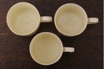 イギリスビンテージ　minton(ミントン) ST James(セントジェームズ)　トリオ3客セット(洋食器)(2)