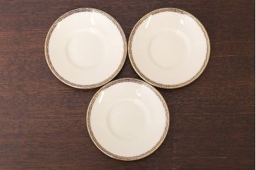 イギリスビンテージ　minton(ミントン) ST James(セントジェームズ)　トリオ3客セット(洋食器)(2)