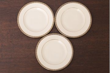 イギリスビンテージ　minton(ミントン) ST James(セントジェームズ)　トリオ3客セット(洋食器)(2)
