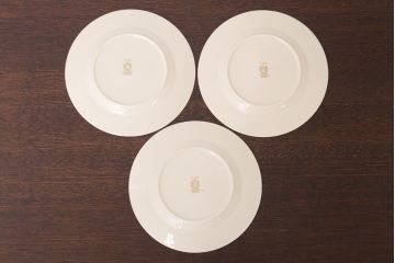 イギリスビンテージ　minton(ミントン) ST James(セントジェームズ)　トリオ3客セット(洋食器)(2)