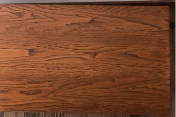 レトロ家具　昭和レトロ　天板栗材!古い木のシンプルな平机(デスク・作業台)