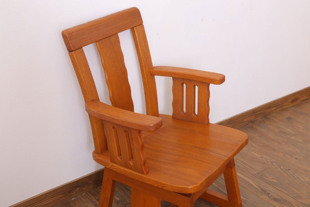 公式】アンティーク家具ラフジュ工房商品詳細ページ中古 欅材の