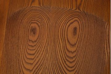 中古　欅の回転椅子(回転イス)(2)