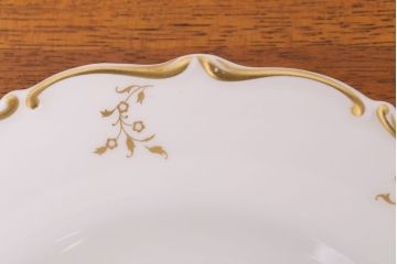 イギリスビンテージ　 ROYAL DOULTON(ロイヤルドルトン)　monteigne　デザートプレート4枚セット(洋食器)(1)