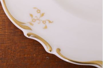 イギリスビンテージ　 ROYAL DOULTON(ロイヤルドルトン)　monteigne　デザートプレート4枚セット(洋食器)(1)