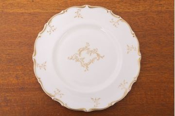 イギリスビンテージ　 ROYAL DOULTON(ロイヤルドルトン)　monteigne　デザートプレート4枚セット(洋食器)(2)
