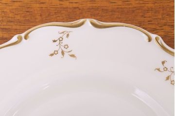 イギリスビンテージ　 ROYAL DOULTON(ロイヤルドルトン)　monteigne　デザートプレート4枚セット(洋食器)(2)