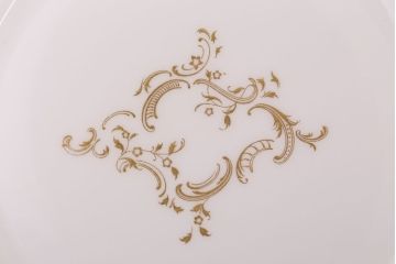 イギリスビンテージ　 ROYAL DOULTON(ロイヤルドルトン)　monteigne　デザートプレート4枚セット(洋食器)(2)