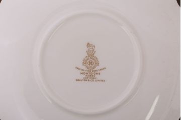 イギリスビンテージ　 ROYAL DOULTON(ロイヤルドルトン)　monteigne　スープカップトリオ3客セット(洋食器)