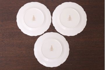 イギリスビンテージ　 ROYAL DOULTON(ロイヤルドルトン)　monteigne　スープカップトリオ3客セット(洋食器)