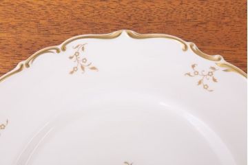イギリスビンテージ　 ROYAL DOULTON(ロイヤルドルトン)　monteigne　プレート4枚セット(洋食器)(1)
