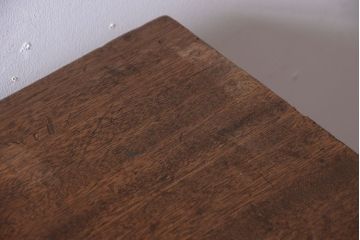 昭和レトロ　引き出しリメイク　小学校の古い平机(デスク・作業台)