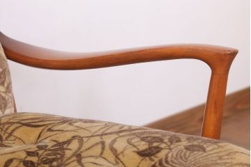 ヴィンテージ家具　イギリスビンテージ　Parker Knoll(パーカーノール)　おしゃれなアームチェア(3)