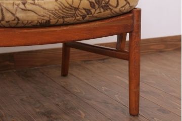 ヴィンテージ家具　イギリスビンテージ　Parker Knoll(パーカーノール)　おしゃれなアームチェア(3)