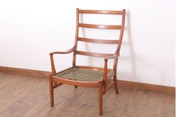 ヴィンテージ家具　イギリスビンテージ　Parker Knoll(パーカーノール)　おしゃれなアームチェア(3)