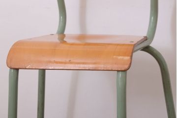 ヴィンテージ家具　イギリスビンテージ　シンプルデザイン　スクールチェア(2)