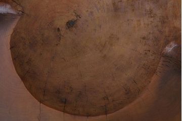 リメイク品　古い臼(うす)のアンティークチェア(椅子)(1)