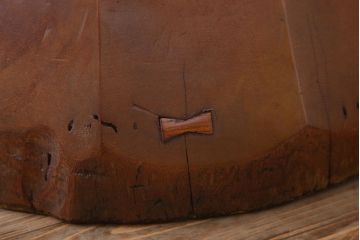 リメイク品　古い臼(うす)のアンティークチェア(椅子)(2)