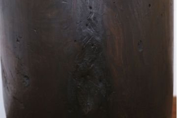 和製アンティーク 古い臼のリメイクチェア(椅子)(2)