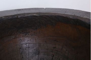 アンティーク雑貨　古民具・骨董　明治〜大正　古い木の臼(うす)