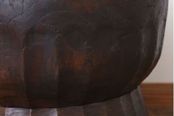 アンティーク雑貨　古民具・骨董　明治〜大正　古い木の臼(うす)