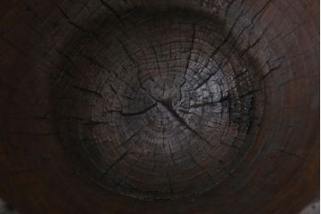 アンティーク雑貨　古民具・骨董　明治〜大正　古い木の臼(うす)