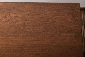 レトロ家具　昭和レトロ!栓材を使用した小振りでシンプルな片袖机