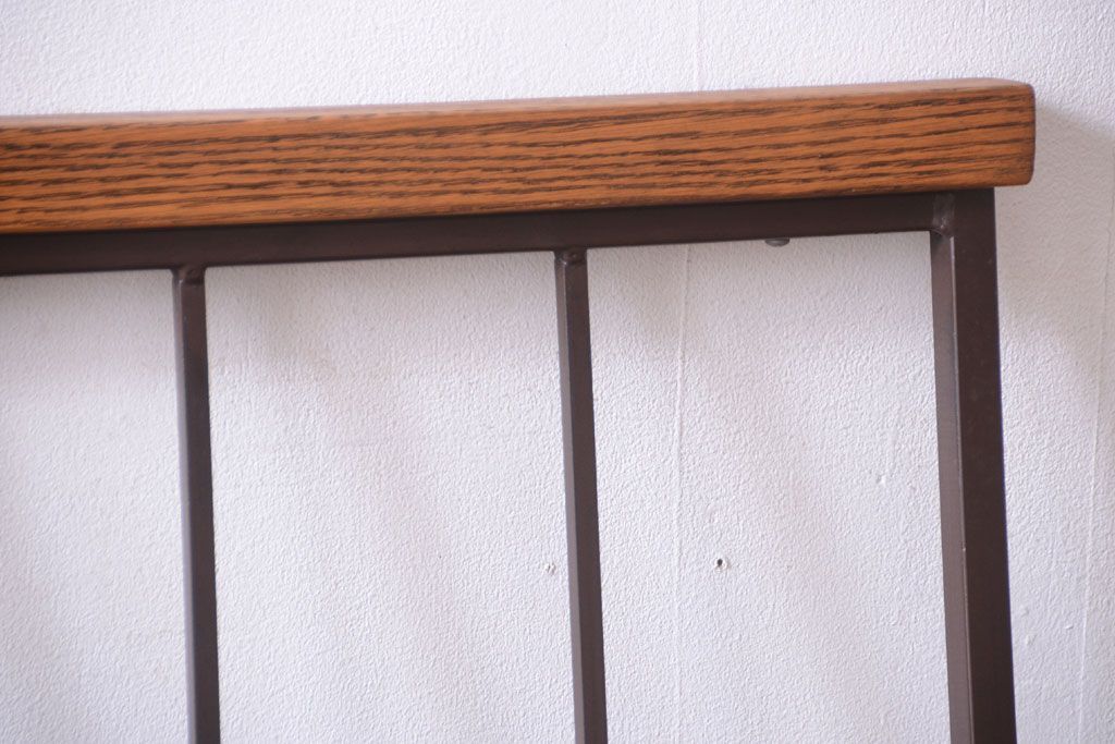 ヴィンテージ家具　シンプルデザイン　ビンテージベンチ2脚セット(ソファ)