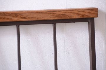 ヴィンテージ家具　シンプルデザイン　ビンテージベンチ2脚セット(ソファ)