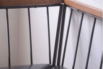 ヴィンテージ家具　シンプルデザイン　ビンテージベンチ2脚セット(ソファ)