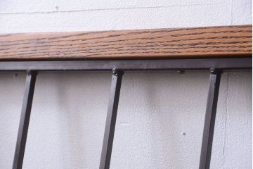 ヴィンテージ家具　シンプルデザイン　ビンテージベンチ2脚セット(ソファ)