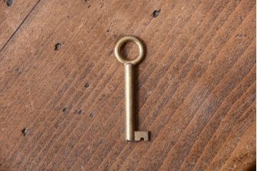 アンティーク家具　オーク材製!ステンドグラスが美しいイギリスアンティークのキャビネット(収納棚・戸棚)