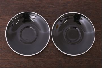 アンティーク雑貨　イギリス　Royal Albert(ロイヤルアルバート) MASQUERADE(マスカレード)シリーズ　カップ&ソーサー2客セット(洋食器)