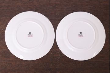 アンティーク雑貨　イギリス　Royal Albert(ロイヤルアルバート) MASQUERADE(マスカレード)シリーズ　カップ&ソーサー2客セット(洋食器)