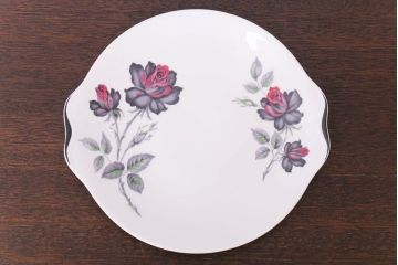 イギリス　Royal Albert(ロイヤルアルバート) MASQUERADE(マスカレード)シリーズ　ケーキプレート(洋食器)