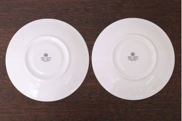 イギリス　Royal Albert(ロイヤルアルバート) MASQUERADE(マスカレード)シリーズ　トリオ2客セット(洋食器)(2)