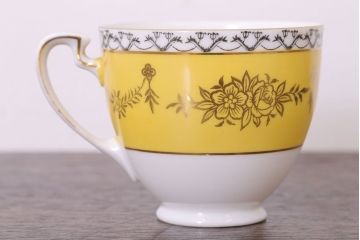 アンティーク雑貨　オールドノリタケ　海外(英国)輸出品　マルキ　カップ&ソーサー3客セット(洋食器)(1)