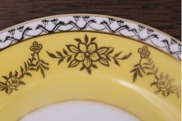 アンティーク雑貨　オールドノリタケ　海外(英国)輸出品　マルキ　カップ&ソーサー3客セット(洋食器)(1)