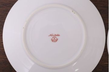 アンティーク雑貨　オールドノリタケ　海外(英国)輸出品　マルキ　カップ&ソーサー3客セット(洋食器)(1)