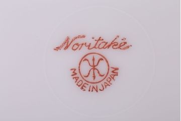 アンティーク雑貨　オールドノリタケ　海外(英国)輸出品　マルキ　カップ&ソーサー3客セット(洋食器)(1)