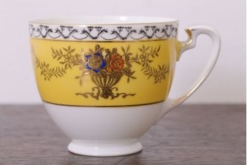 アンティーク雑貨　オールドノリタケ　海外(英国)輸出品　マルキ　カップ&ソーサー3客セット(洋食器)(2)