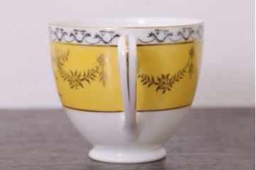 アンティーク雑貨　オールドノリタケ　海外(英国)輸出品　マルキ　カップ&ソーサー3客セット(洋食器)(2)