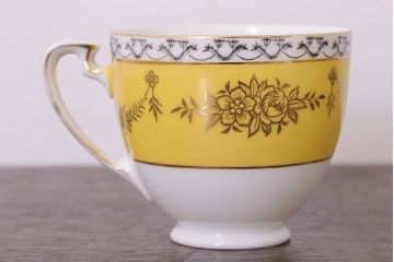 アンティーク雑貨　オールドノリタケ　海外(英国)輸出品　マルキ　カップ&ソーサー3客セット(洋食器)(2)