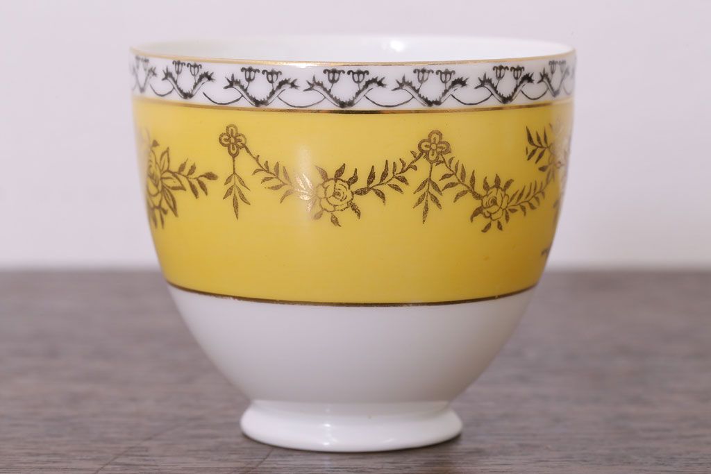 アンティーク雑貨　オールドノリタケ　海外(英国)輸出品　マルキ　カップ&ソーサー3客セット(洋食器)(2)