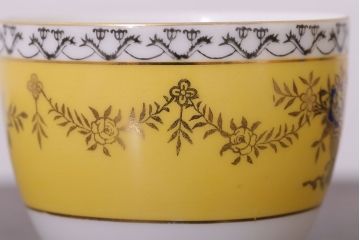 アンティーク雑貨　オールドノリタケ　海外(英国)輸出品　マルキ　カップ&ソーサー3客セット(洋食器)(2)