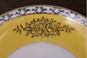 アンティーク雑貨　オールドノリタケ　海外(英国)輸出品　マルキ　カップ&ソーサー3客セット(洋食器)(2)